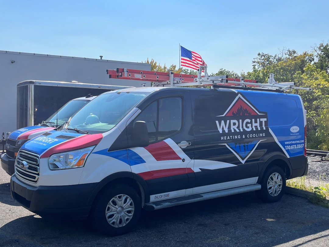 Wright Heating Cooling Van